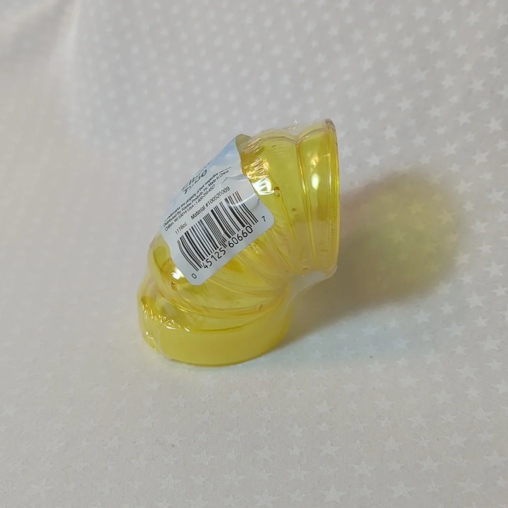New- Kaytee- Crittertrail- Elbow Tube Yellow